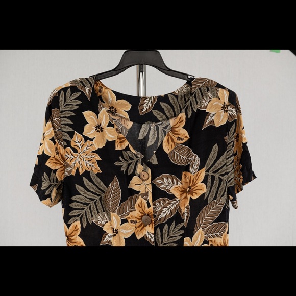 Vintage maxi floral printed maxi Dress - Picture 2 of 11